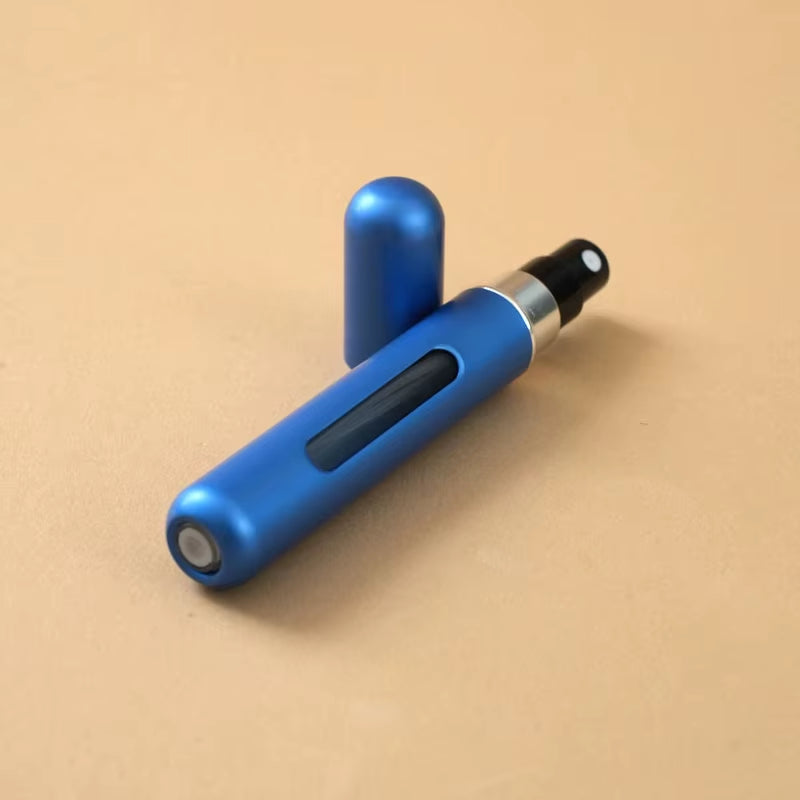 10 Ml Refillable Perfume Spray Bottle, Portable Travel Size, Unscented, Pvc-Free, Metal and Plastic Material, Spray Bottle for P