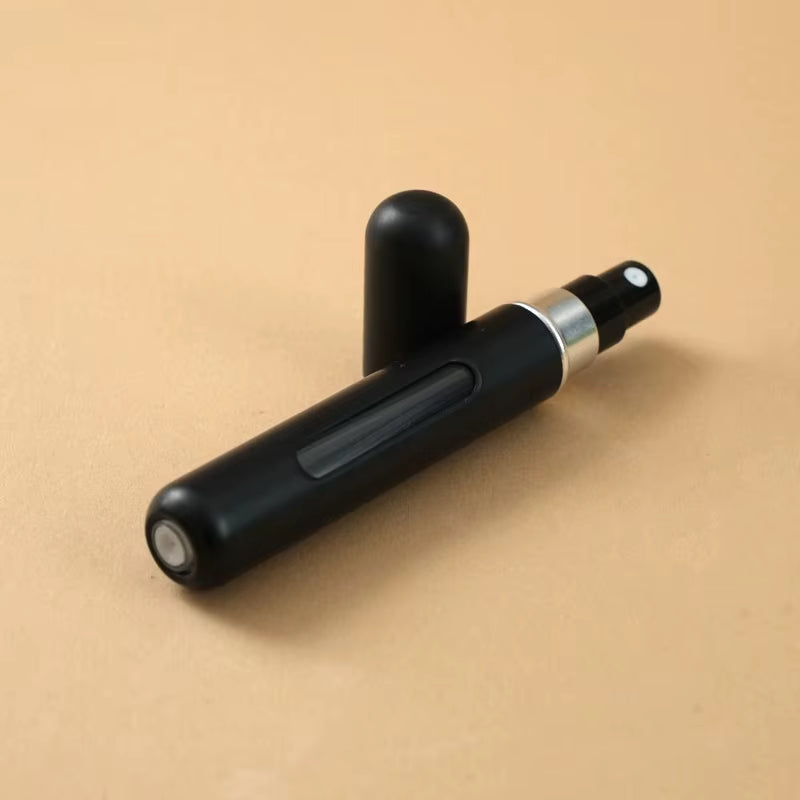 10 Ml Refillable Perfume Spray Bottle, Portable Travel Size, Unscented, Pvc-Free, Metal and Plastic Material, Spray Bottle for P