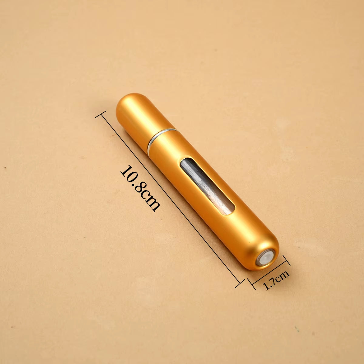 10 Ml Refillable Perfume Spray Bottle, Portable Travel Size, Unscented, Pvc-Free, Metal and Plastic Material, Spray Bottle for P