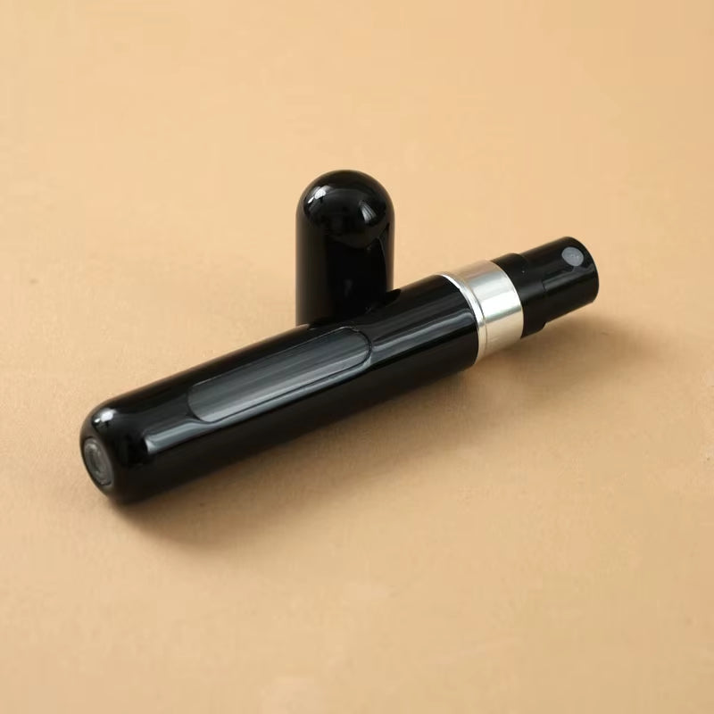 10 Ml Refillable Perfume Spray Bottle, Portable Travel Size, Unscented, Pvc-Free, Metal and Plastic Material, Spray Bottle for P