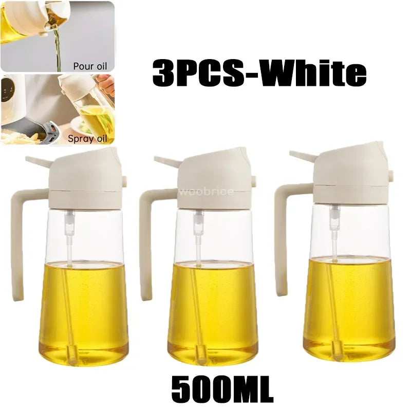 Oil Dispenser Seasoning Accessories Oil Cruet Bottle Oil Spray Kitchen Utensils for Kitchen Barbecue Oils Sprayer Container
