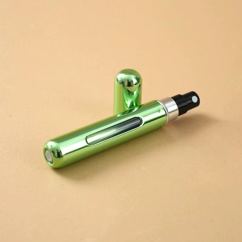 10 Ml Refillable Perfume Spray Bottle, Portable Travel Size, Unscented, Pvc-Free, Metal and Plastic Material, Spray Bottle for P