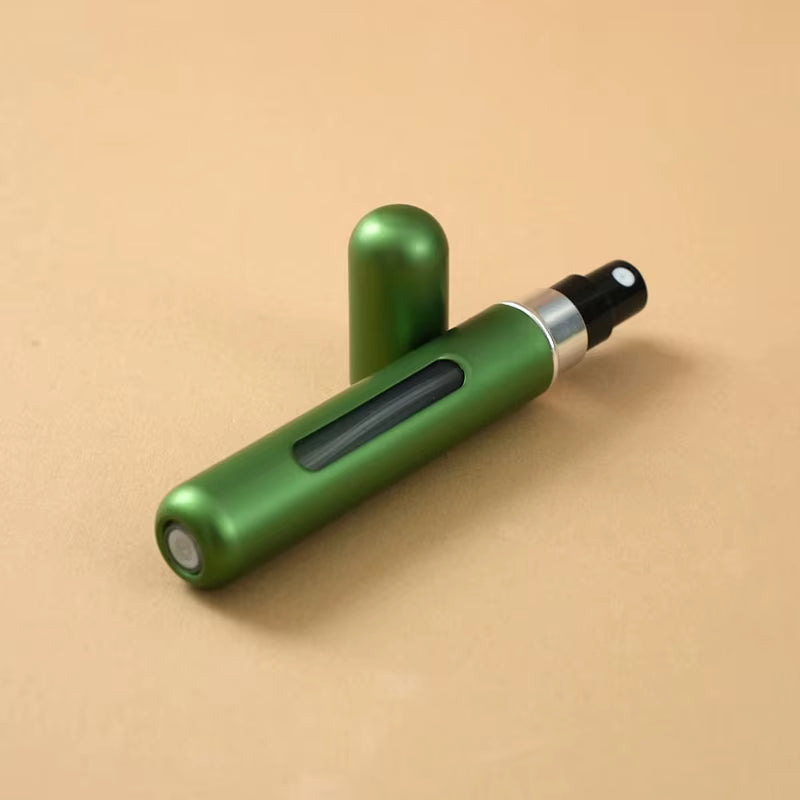 10 Ml Refillable Perfume Spray Bottle, Portable Travel Size, Unscented, Pvc-Free, Metal and Plastic Material, Spray Bottle for P